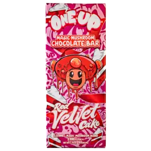 1Up Red Velvet Mushroom Chocolate Bar