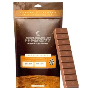 Moon Chocolate Bar Blasted Toffee Flavor