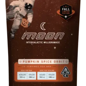 Moon Chocolate Bar Pumpkin Orbit Flavor